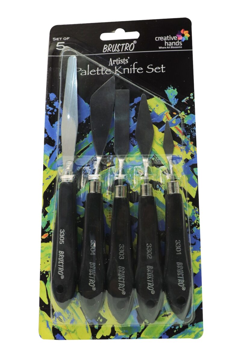 BRUSTRO Artists ’ Palette Knives (Set of 5) - Image 12