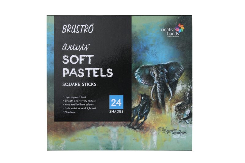 Brustro Artists' Soft Pastels Set of 24 - Image 11