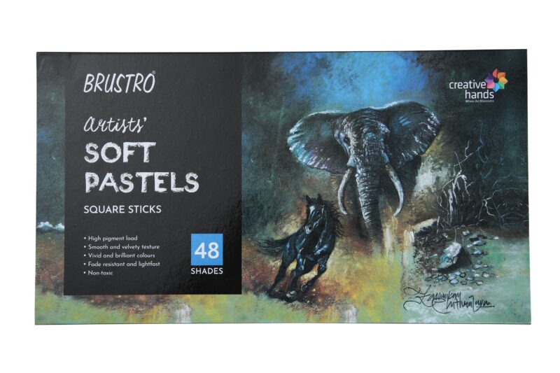 Brustro Artists' Soft Pastels Set of 48 - Image 10