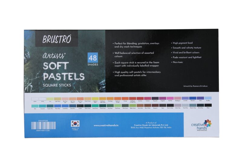 Brustro Artists' Soft Pastels Set of 48 - Image 2