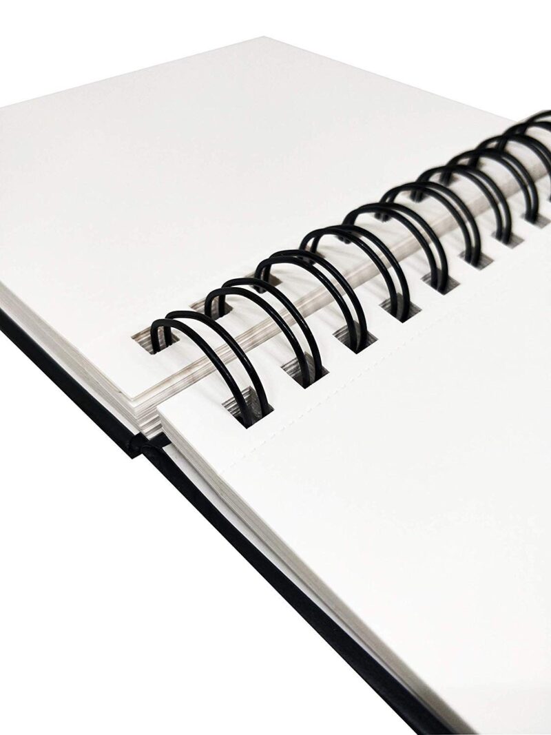 Brustro Artist Wiro Bound Sketch Book Journal A5 Size, 156 Pages, 110 GSM - Image 2