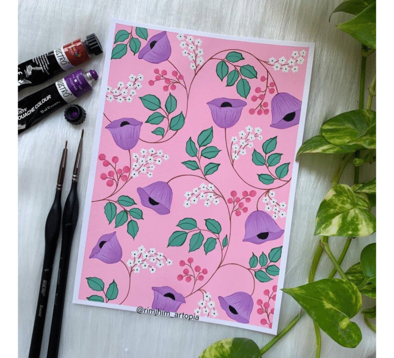 BRUSTRO Artist Gouache Colour Set of 24 Colours X 12ML Tubes with Watercolour Journal - Image 5