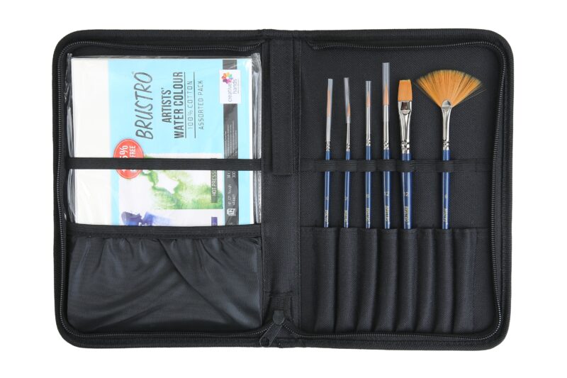 Brustro Artists Watercolour Travel Brush Set B - Image 2