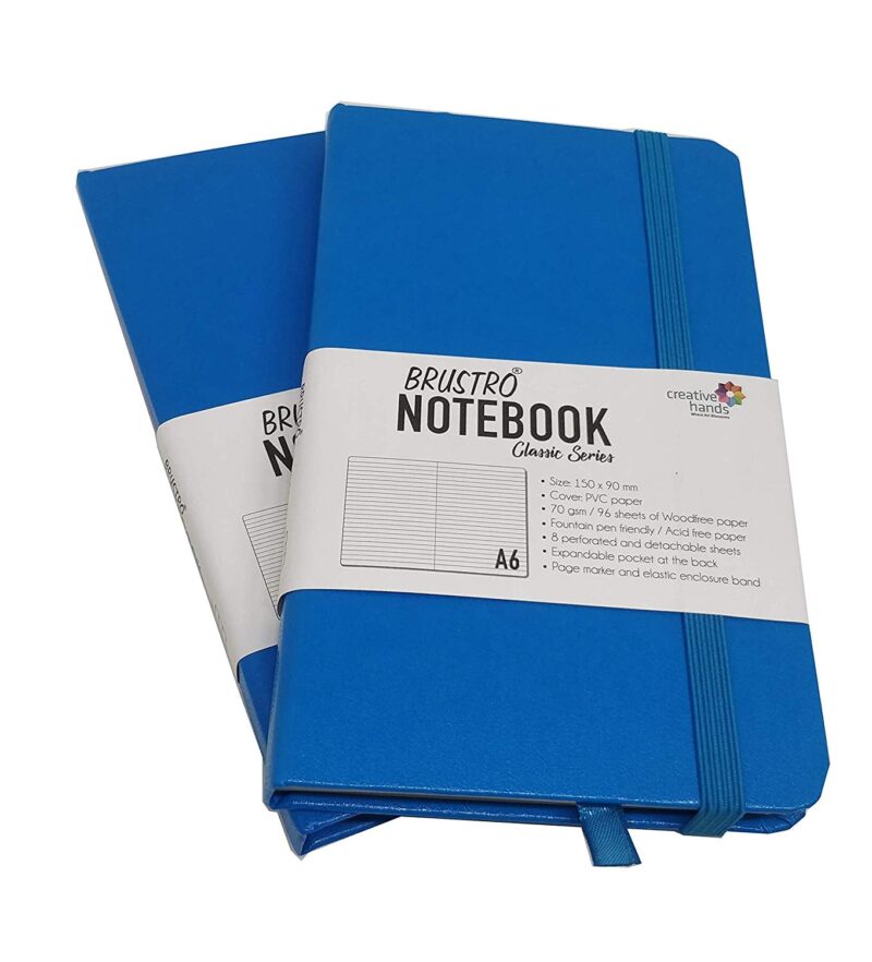 BRUSTRO NOTEBOOK CLASSIC SERIES TWIN PACK A6 - Image 7