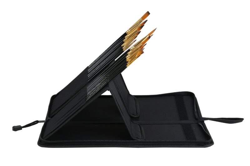 Brustro Studio Paint Brush Set of 15. (for Watercolor, Gouache, Acrylic and Oil Paint) - Image 2