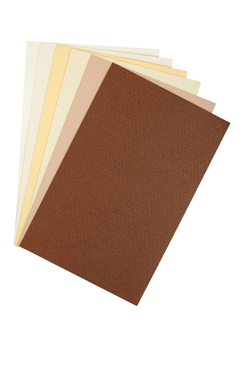Brustro Artists' Pastel Paper Pad of 24 Sheets (160 GSM), Colour - Earth Tones, Size - 5 x 7" - Image 2
