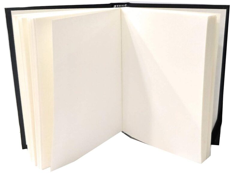 BRUSTRO Artists Stitched Bound Sketch Book| A5 Size, 160 Pages, 110 GSM | Ideal for Students,Adults, Color, Sketching, Shading, Drawing, Blending, Mandala, Fine Art, School, Portrait, Professional Use - Image 2