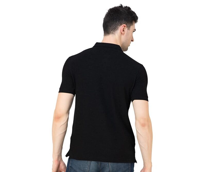 Brustro T-Shirt Regular fit 100% Cotton Unisex- Black Colour (Size - Medium)
