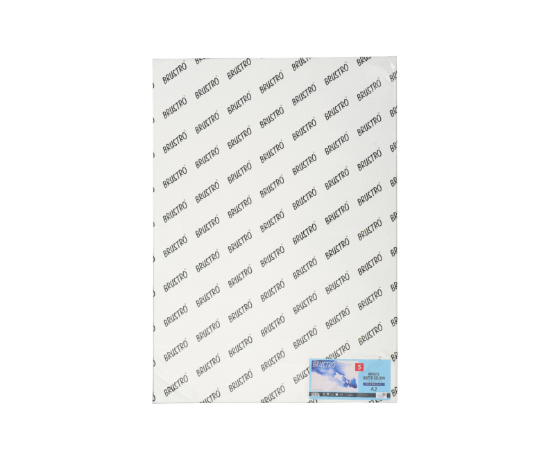 Brustro Artists’ Watercolour paper 100% cotton CP 300 Gsm A2 (5 Sheets) - Image 3