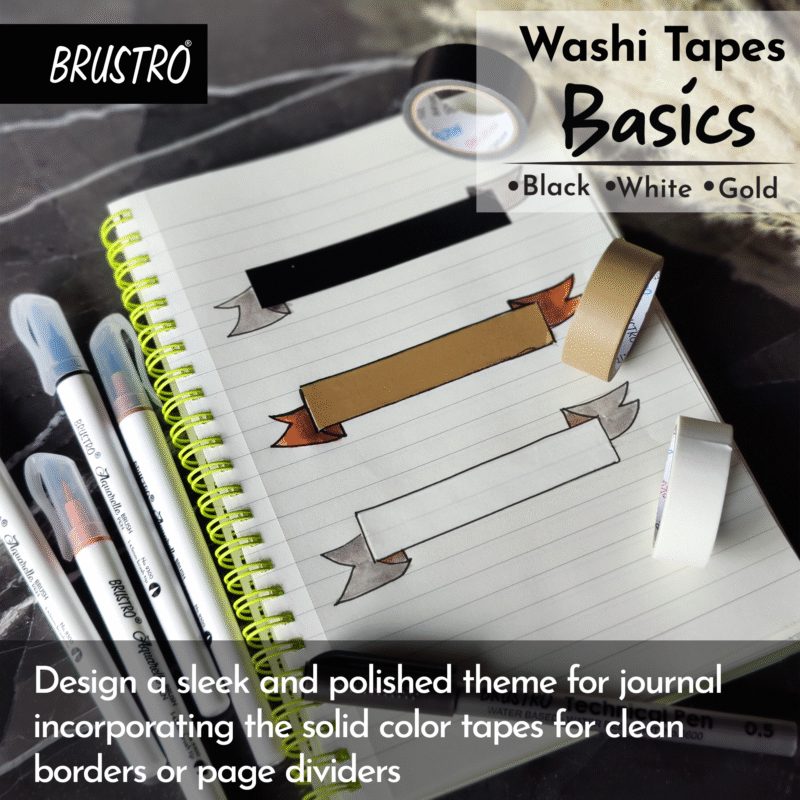 Brustro Washi Tape Bundle - Image 4