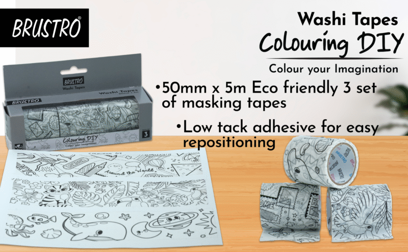 Brustro Washi Tape Bundle - Image 12