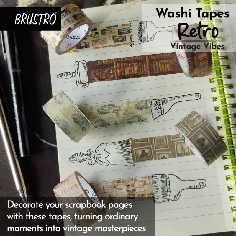 Brustro Washi Tape Bundle - Image 10