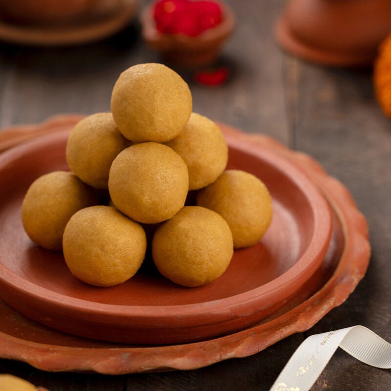 Lal Sweets Besan Laddoo Premium - 400gms - Image 3