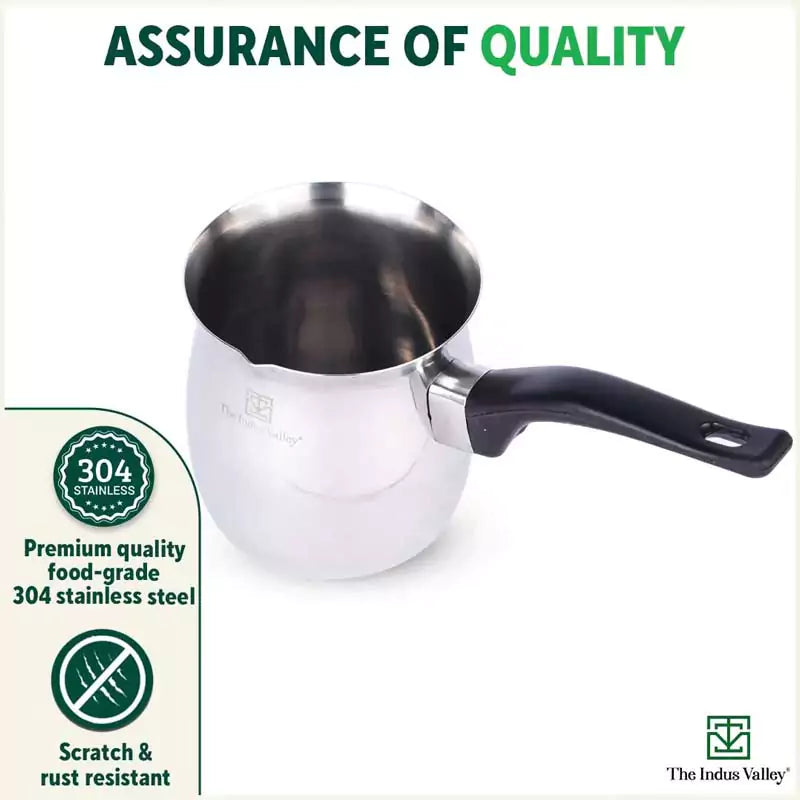 Stainless Steel Coffee/Tea/Milk Warmer, Premium Quality, 100% Toxin-free, 650 ml - Image 11