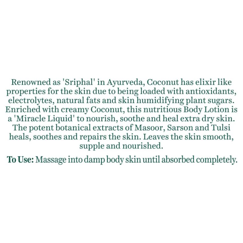 Biotique Creamy Coconut Deep Nourish Body Lotion for Extra Dry Skin - Image 8