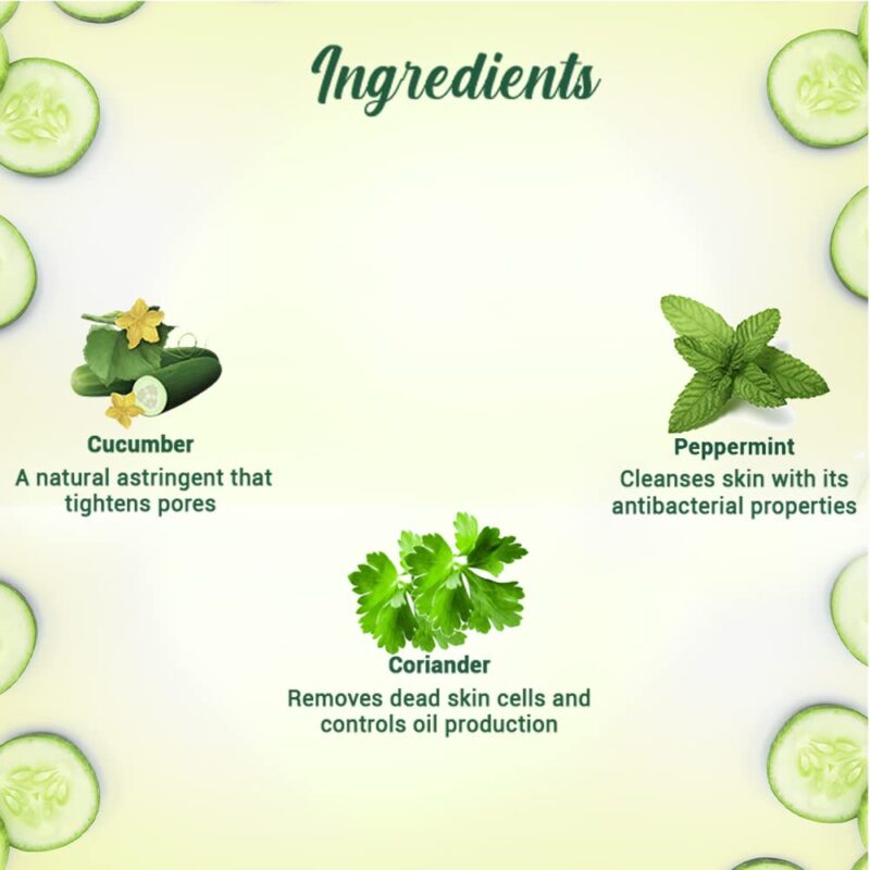 Biotique Bio Cucumber Pore Tightening Toner With Himalayan Waters (120 ml) - Image 8