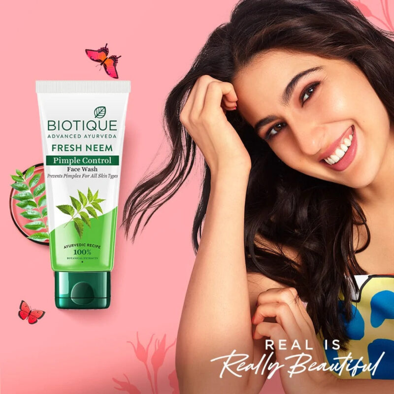 Biotique Fresh Neem Purifying Face Wash, Prevents Pimples For All Skin Types - Image 3