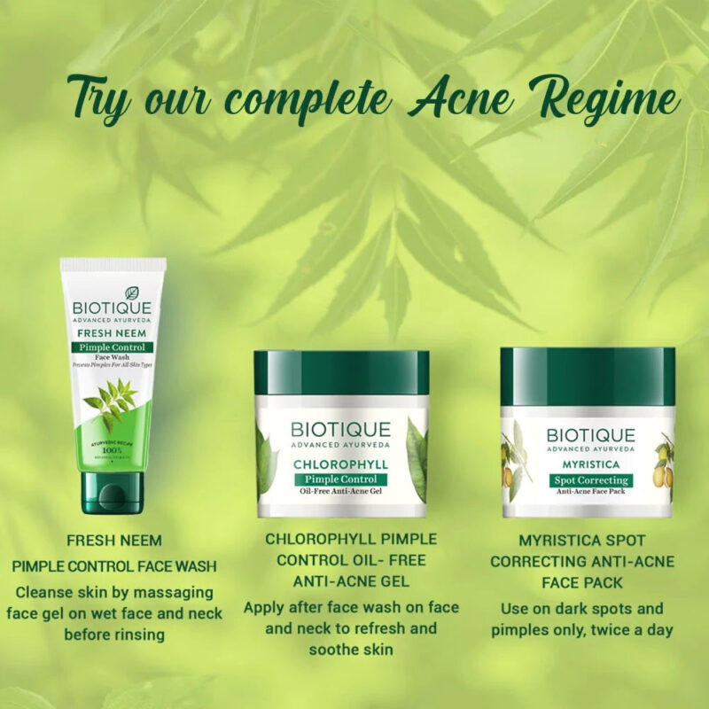 Biotique Fresh Neem Purifying Face Wash, Prevents Pimples For All Skin Types - Image 6
