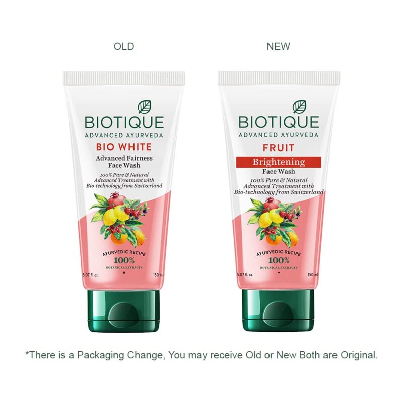 Biotique Fruit Brightening Face Wash 100% Pure & Natural - Image 2