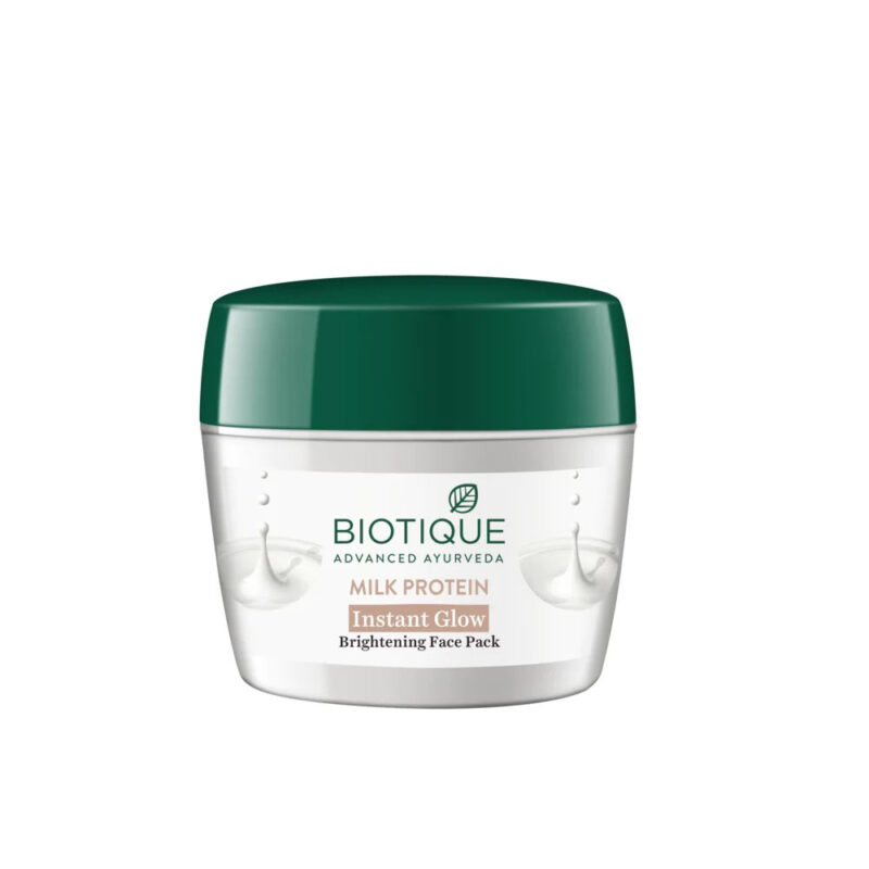 Biotique Milk Protein Instant Glow Brightening Face Pack