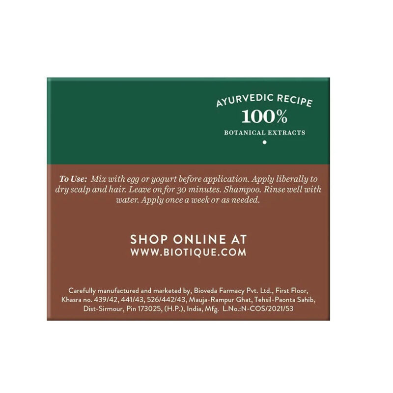 Biotique Musk Root Fresh Growth Repair & Regeneration Hair Pack - Image 7