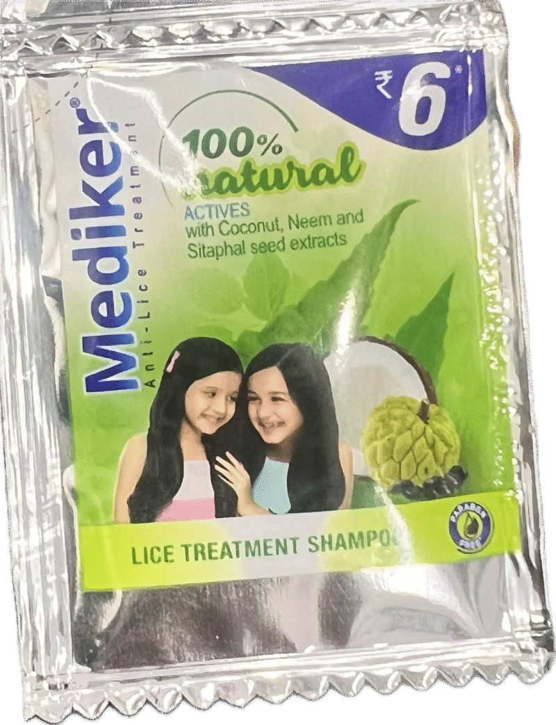 Mediker Natural Anti-Lice Treatment Shampoo, 5ml