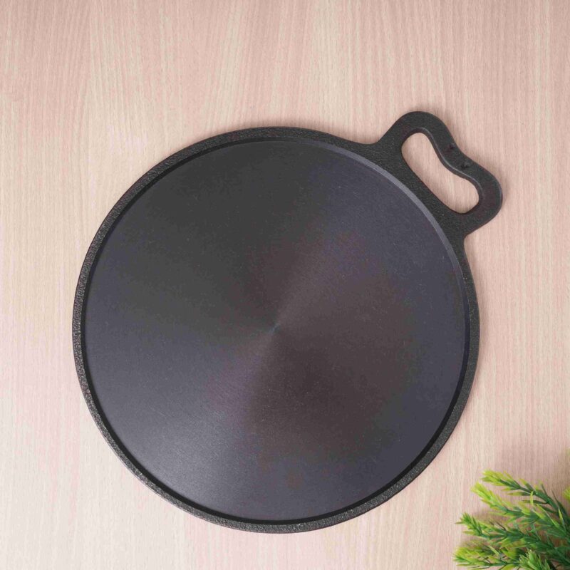 Super Smooth Cast Iron Tawa + Free ₹110 Spatula, Pre-seasoned, Nonstick, 100% Pure, Toxin-free, 30.5cm, 2.3kg - Image 15