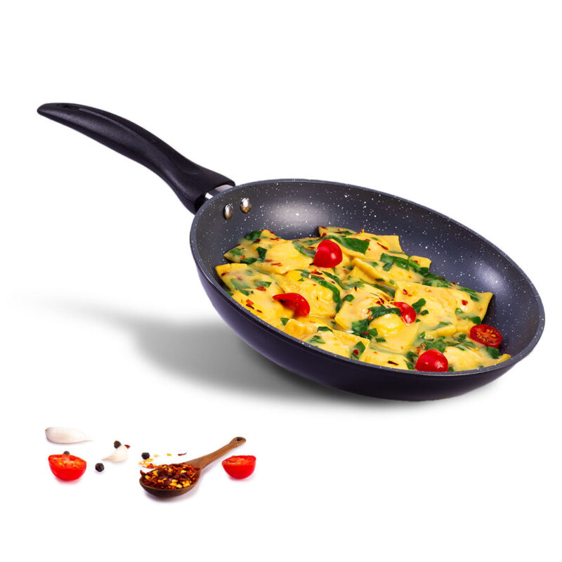 Duralite Die-Cast Non Stick Fry Pan | 24cm | 1.2 L | Grey | 5 Layer Meta-Tuff Non-Stick Coating | Never Loses Shape | Non-Toxic | Cool Touch Handle | PFOA Free | Pure Grade Aluminium | Easy to Clean | 2 Years Warranty - Image 7