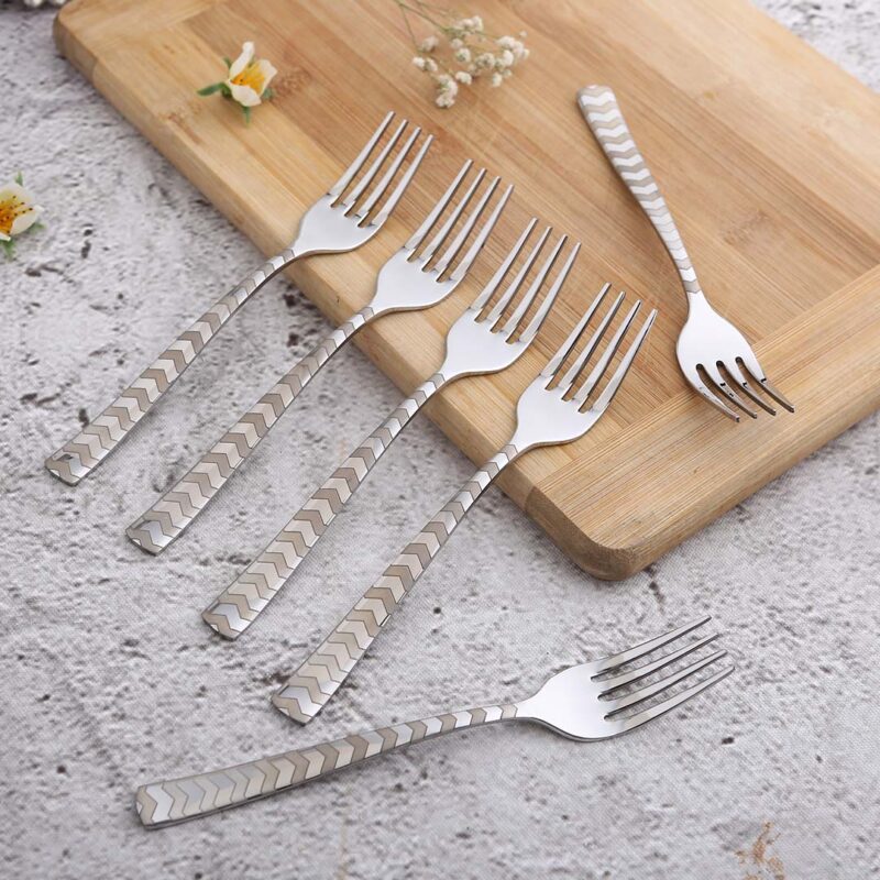 Roma Dinner Fork  - Laser Etching - Set of 6 pcs - Image 6