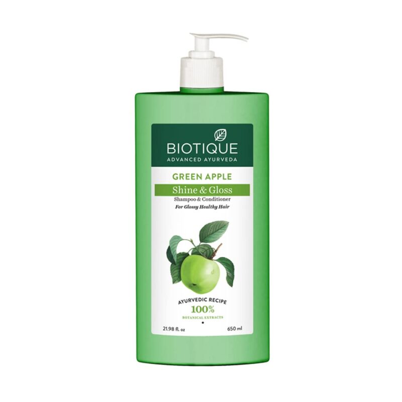 Green Apple Shine & Gloss Shampoo & Conditioner For Glossy Healthy Hair