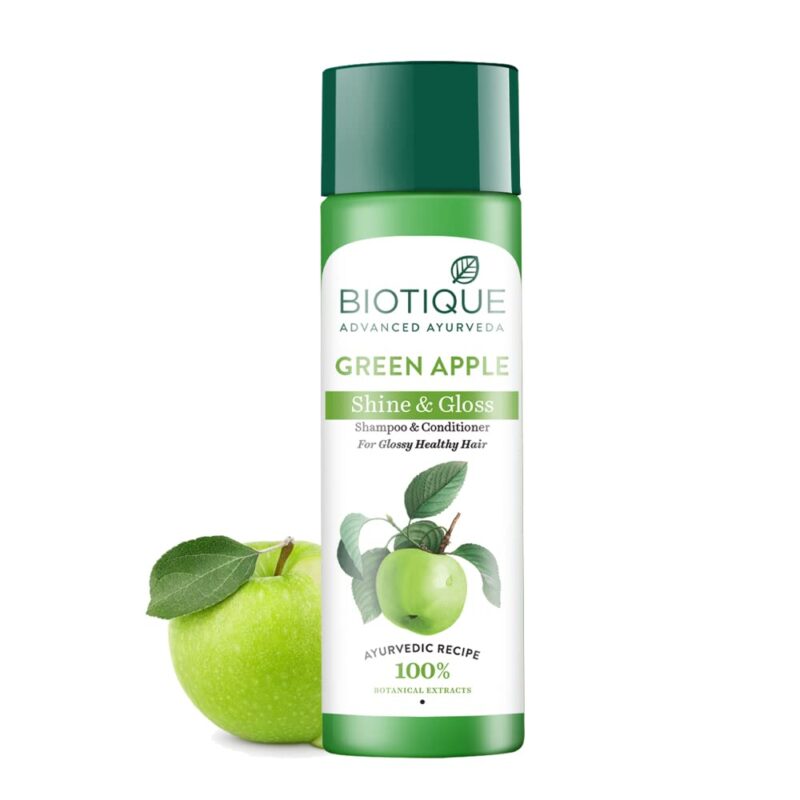 Green Apple Shine & Gloss Shampoo & Conditioner For Glossy Healthy Hair