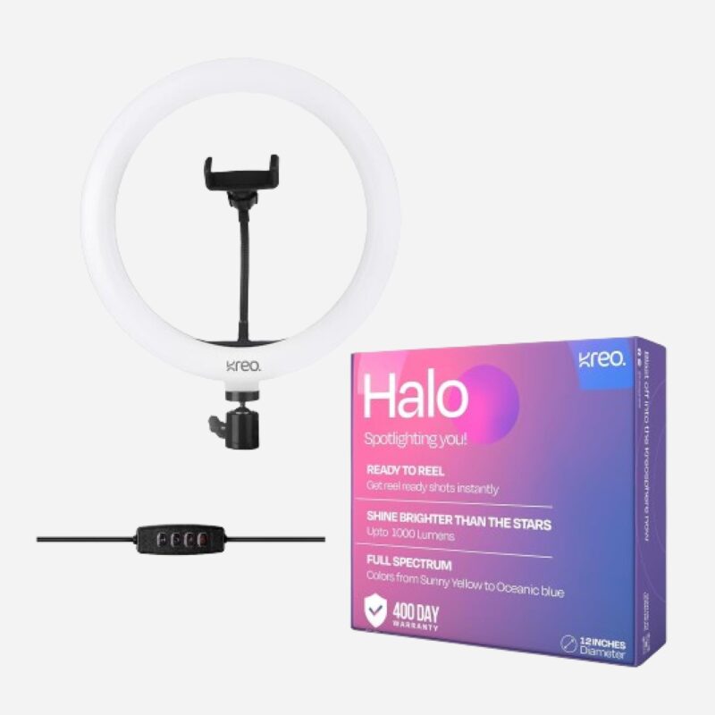 Halo 12" Premium Selfie Ring Light - Image 5