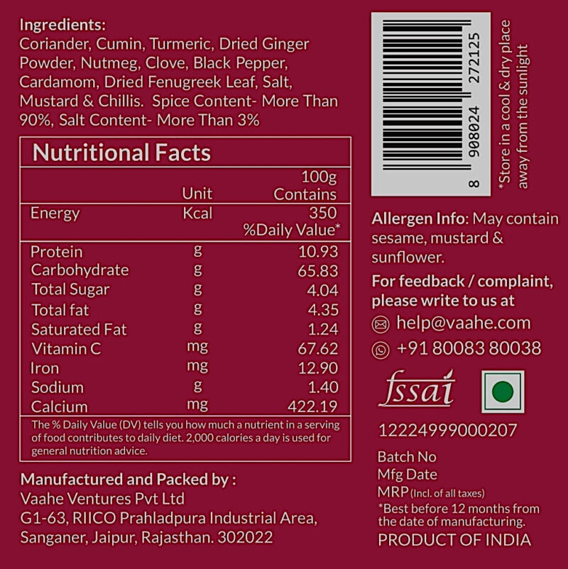 Vaahe Hot Spice Mix - Image 5