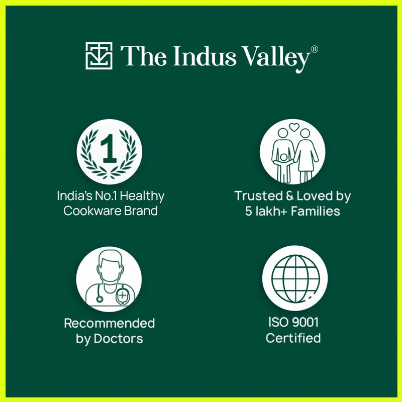 12 Pit/Cup CASTrong Cast Iron Kuzhi Paniyaram/Paddu Pan/Appe Maker, Pre-seasoned, 100% Pure, Toxin-free, Free Spatula, 21 cm, 2.2 kg - Image 14