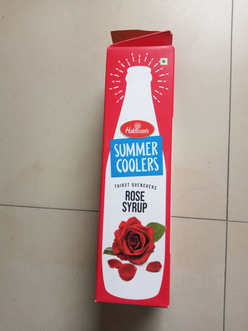 Haldirams Syrup - Rose, Del, 750 ml - Image 2