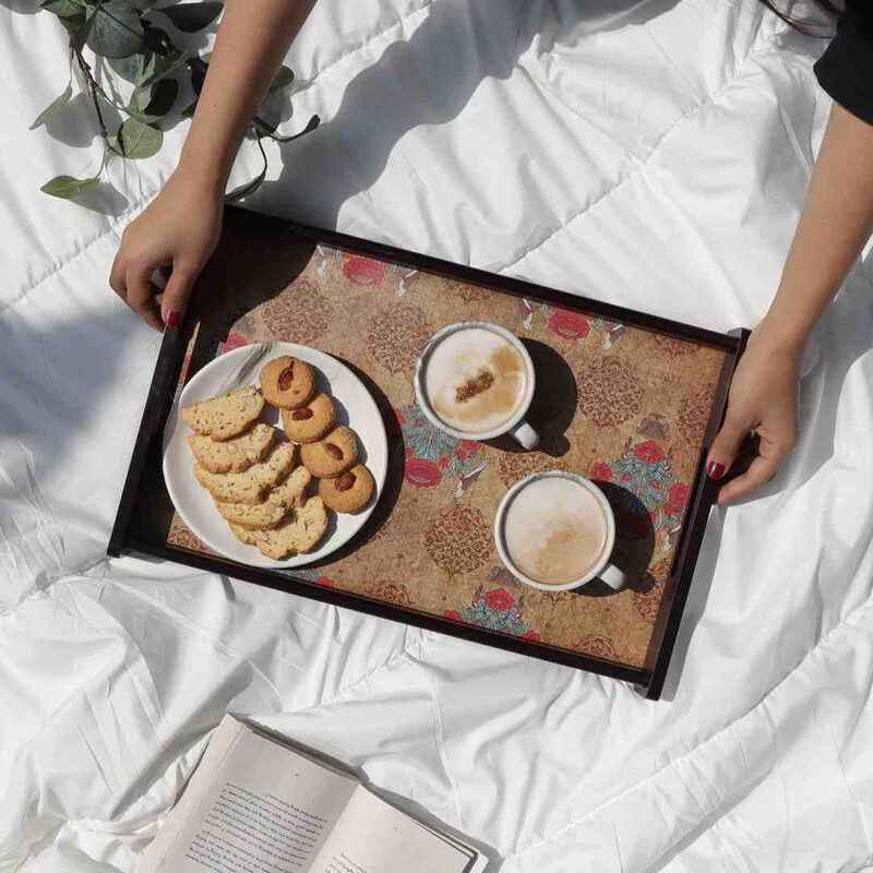 Casablanca Damask Motif Tray - Medium - Image 2