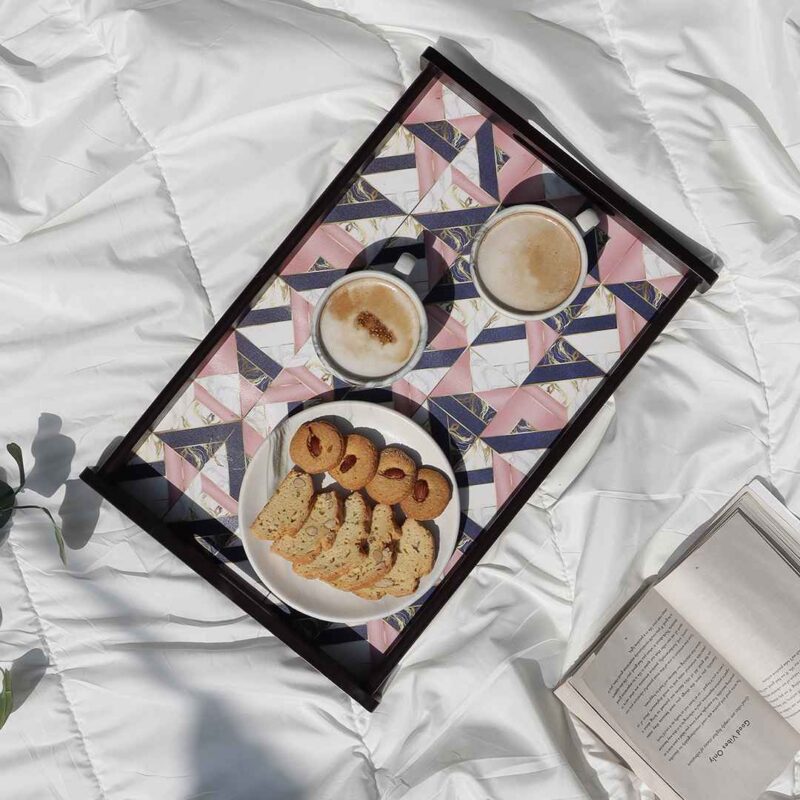 Casablanca Marble Mosaic Tray - Large - Image 6