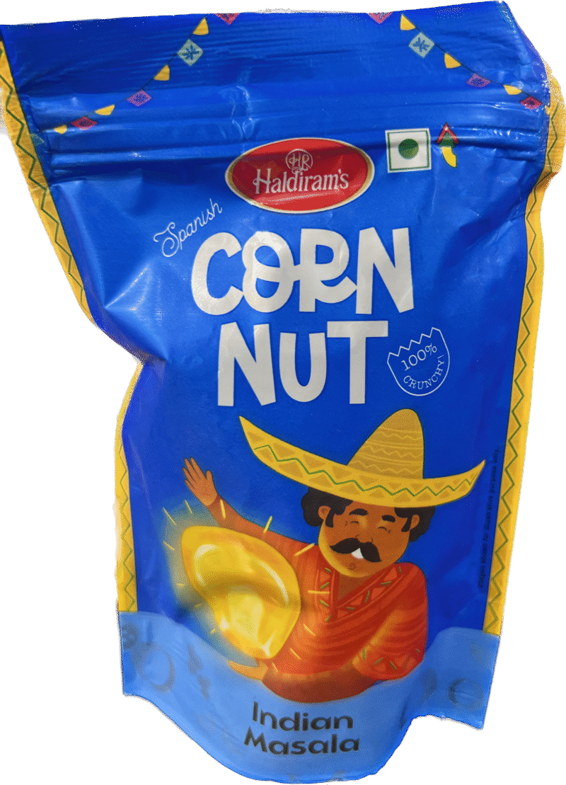 Haldiram Roasted Spanish Corn Indian Masala, 110 g