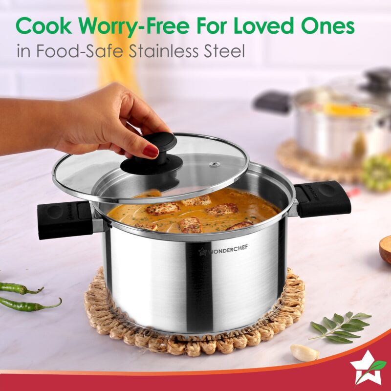 Wonderchef Click & Cook Casserole Set of 2 - Image 3