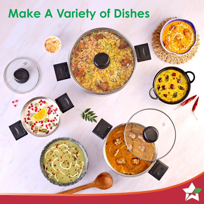 Wonderchef Click & Cook Casserole Set of 2 - Image 6