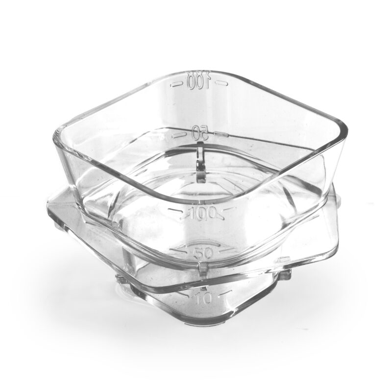 Chef Magic Measuring Cup/Measuring Lid | Transparent | Capacity upto 100ml - Image 2