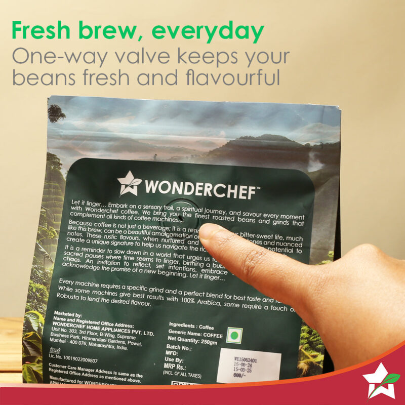 Coffee Beans for Bean to Cup Coffee Machines and Coffee Grinders | 250 gm | Medium-Dark Roast | Premium Quality Arabica | 100% Pure Coffee | Blend Earth - Image 4