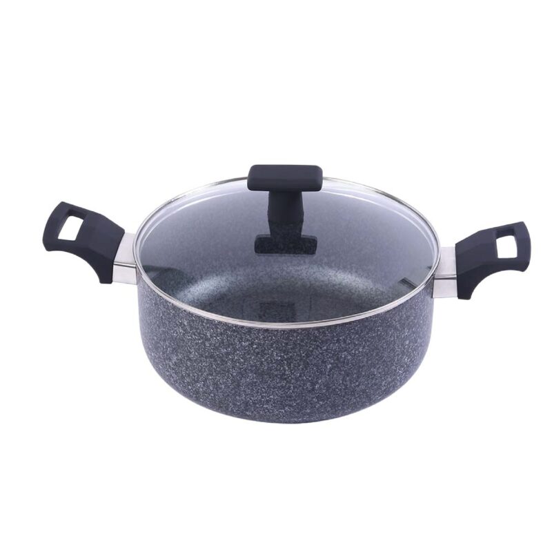 Graphite 24 cm Casserole with Lid, 3 Years Warranty - Image 5
