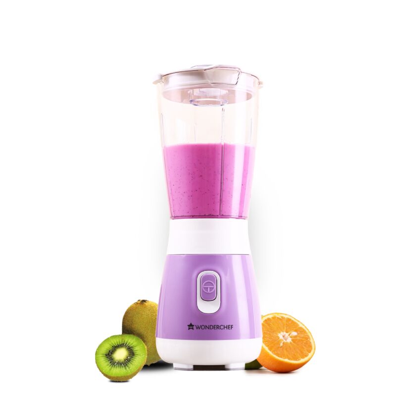 Orchid Personal Blender, 250W Copper Motor, 600ml Transparent Jar, Stainless Steel Blades for Perfect Blending, Hassle Free Blending of Fruits & Vegetable Juices, Protein Shakes, Smoothies - Image 6