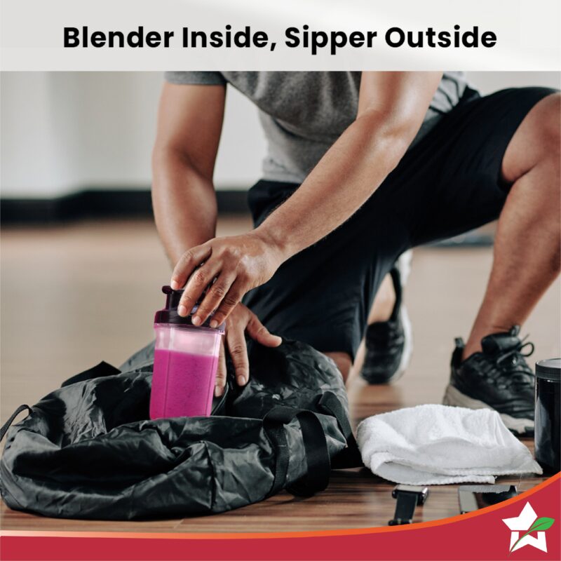 Wonderchef Renewed Nutri-blend GO, 22000 RPM 100% Full Copper Motor, 1 Unbreakable Jar, 400 W, 1 Year Warranty, Recipe book by Chef Sanjeev Kapoor, Pink - Image 7