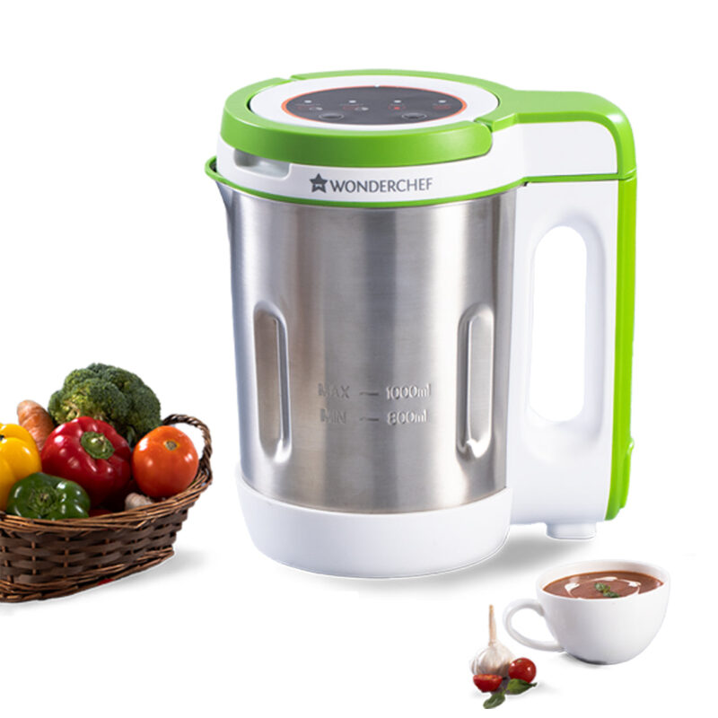 Soup Maker 1L, 800W, Green and Silver, Easy to use, - Image 4