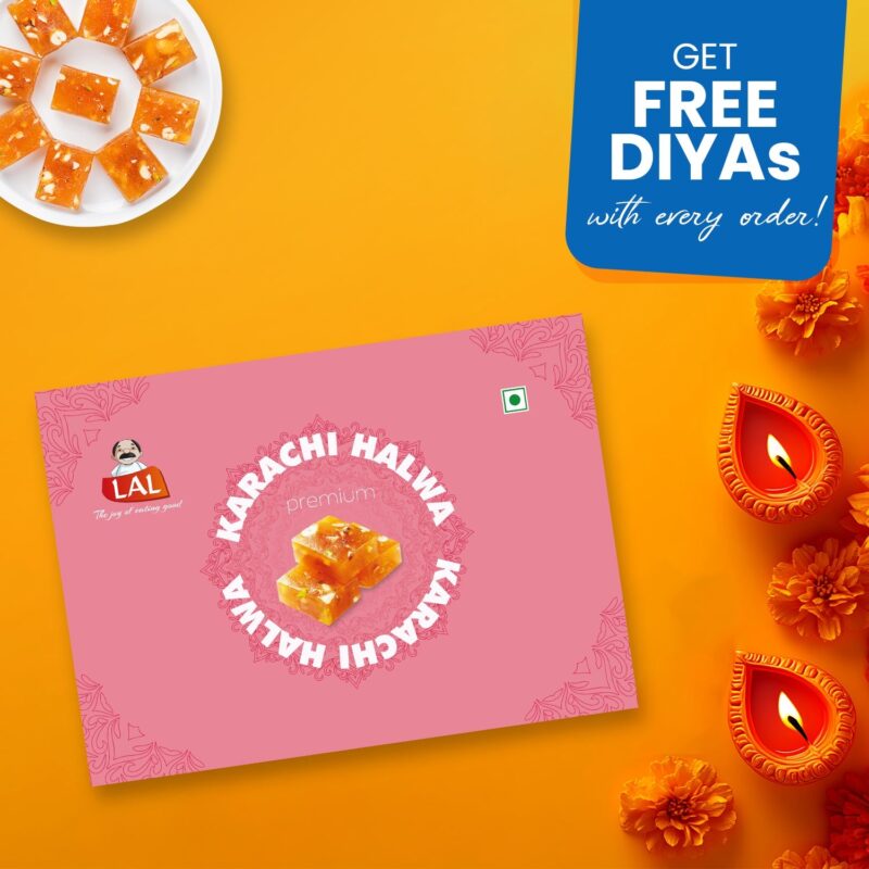 Lal Sweets Karachi Halwa - 400gm - Image 2