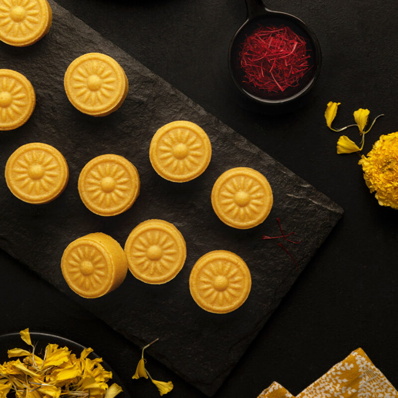 Lal Sweets Kesar Peda - 400gm - Image 2