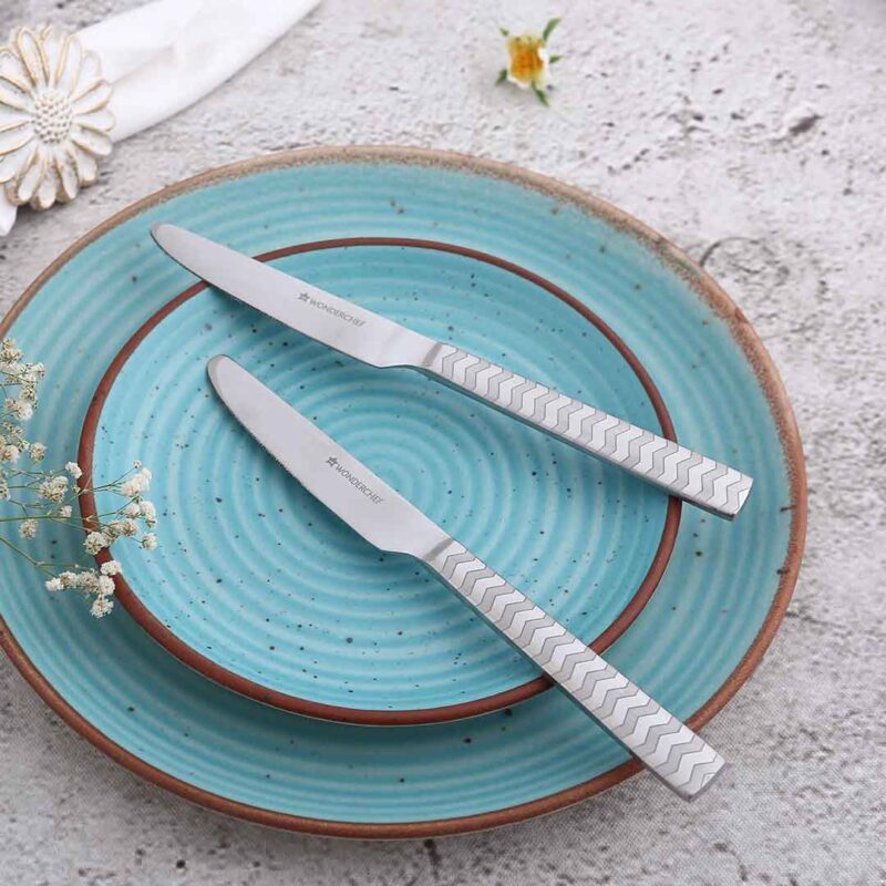 Roma Dinner Knife  - Laser Etching - Set of 2 pcs - Image 5