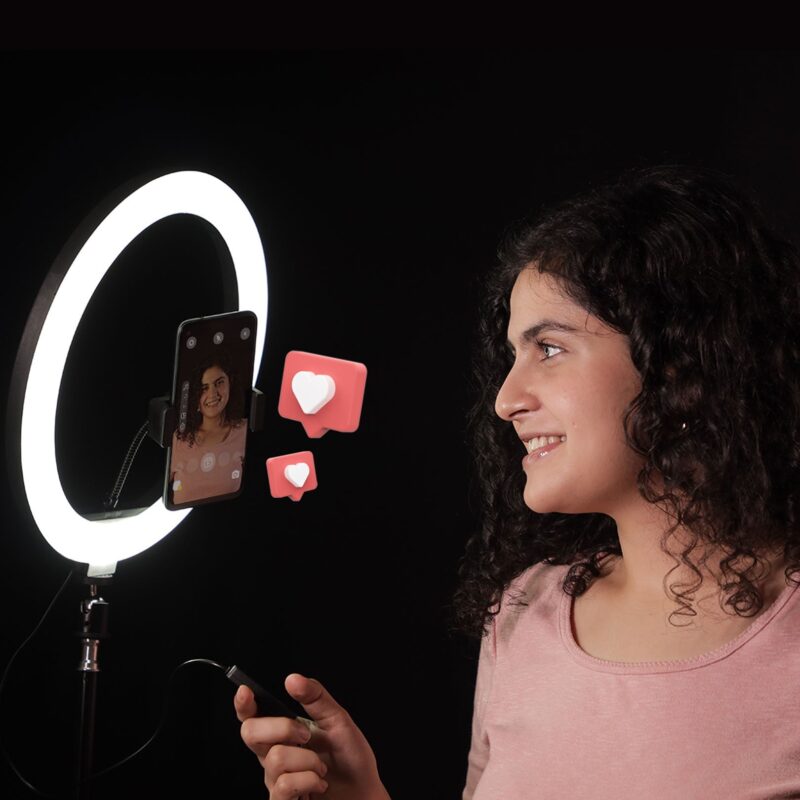 Halo 12" Premium Selfie Ring Light - Image 3